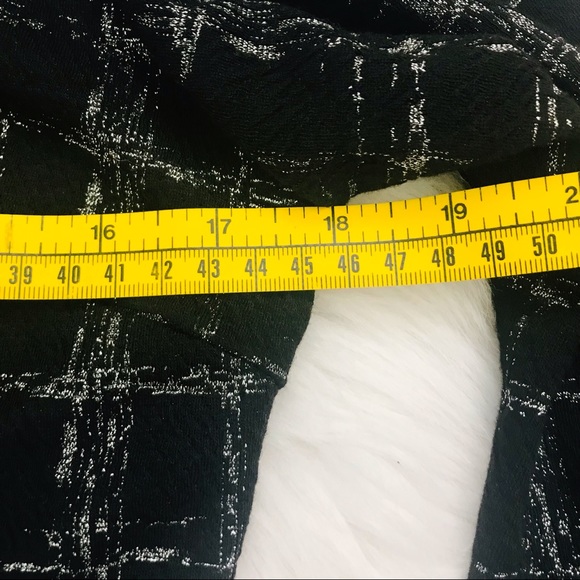 Nanette Lepore Metallic Flounce Fit & Flare Dress - Picture 14 of 16